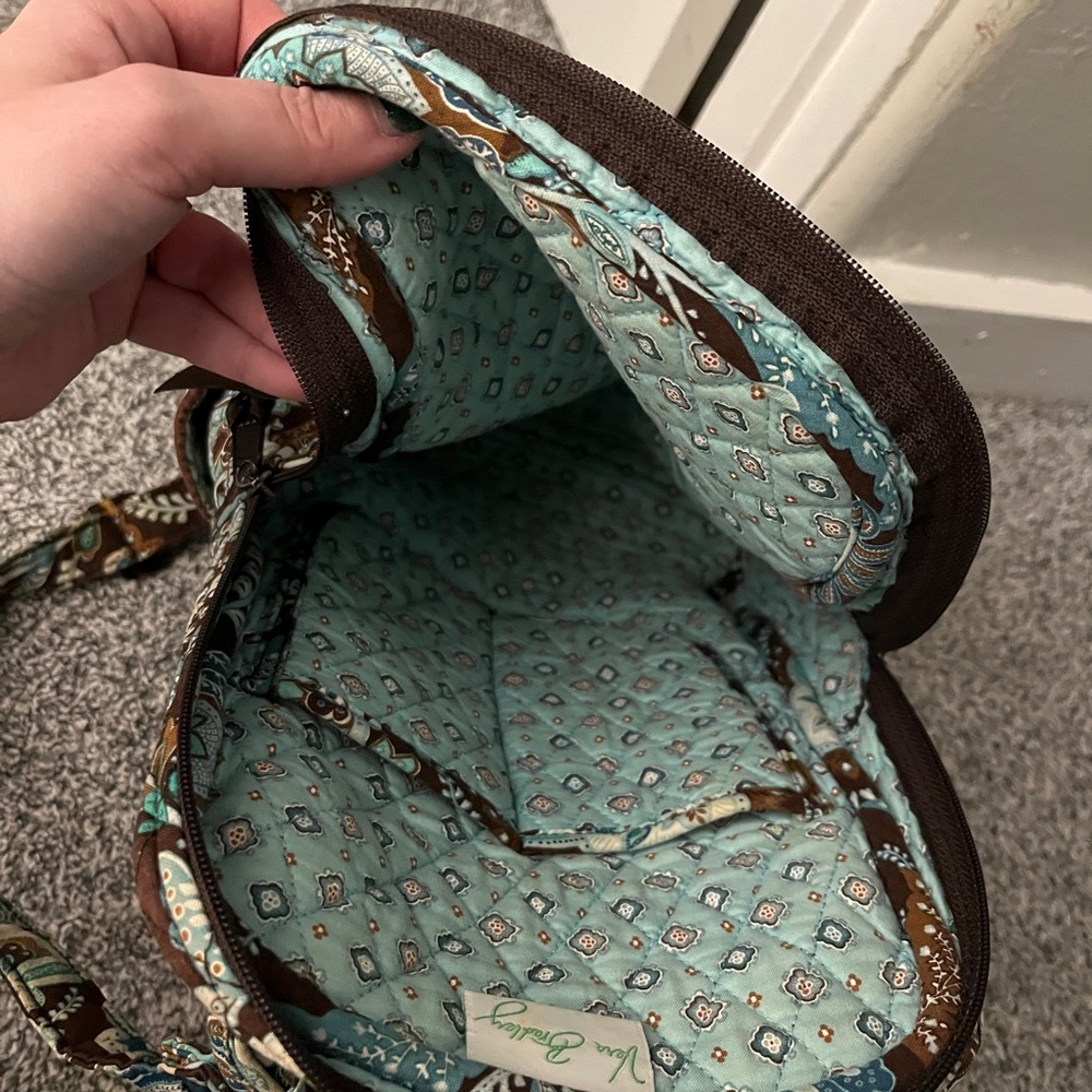 Vera Bradley Retired Java Blue backpack - image 3